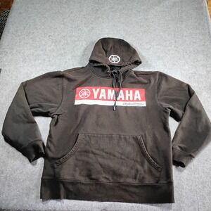 Troy Lee Designs Yamaha Racing Hoodie Mens XL Black Pullover Motocross Graphic